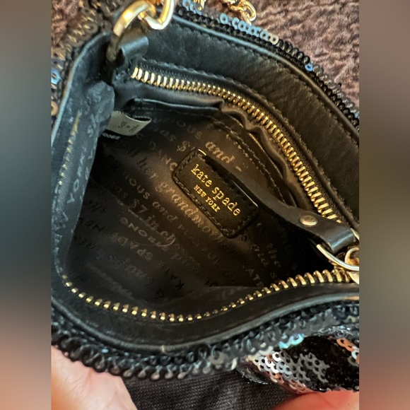 Kate Spade Sequined Bag with Chain - Picture 5 of 11
